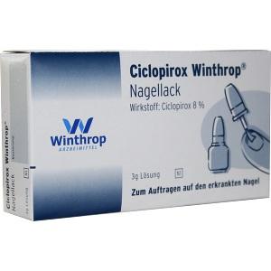 Ciclopirox Winthrop Nagellack, 3 G