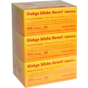 Ginkgo biloba Hevert Tabletten, 300 ST