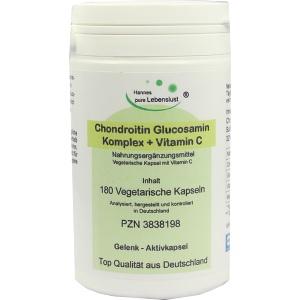 Chondroitin-Glucosamin + C Komplex Vegi Kapseln, 180 ST