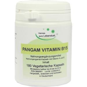 Pangam Vitamin B15 Vegi Kapseln, 180 ST