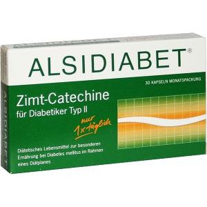 ALSIDIABET Zimt-Catechine f.Diab.TypII 1xtaegl., 30 ST