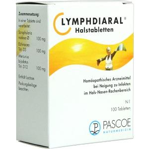 Lymphdiaral Halstabletten, 100 ST