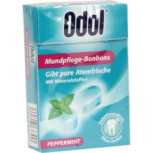 Odol N'ICE Zahnpflege-Bonbons Peppermint, 40 G