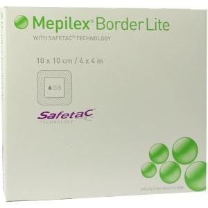 Mepilex Border Lite Verband 10cmx10cm, 5 ST