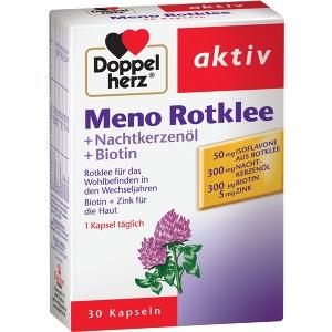 Doppelherz Meno Rotklee+Nachtkerzenöl+Biotin, 30 ST