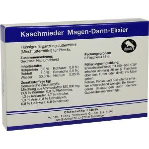 Kaschmieder Magen-Darm-Elixier VET, 6x18 ML