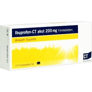 Ibuprofen - ct akut Filmtabletten, 10 ST
