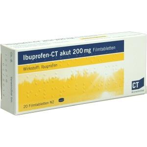 ibuprofen - ct akut Filmtabletten, 20 ST
