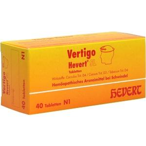 Vertigo Hevert SL Tabletten, 40 ST