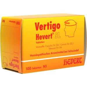 Vertigo Hevert SL Tabletten, 100 ST