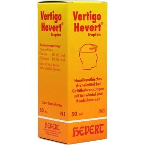 Vertigo Hevert Tropfen, 50 ML
