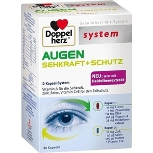Doppelherz Augen Sehkraft+Schutz system, 60 ST