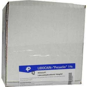 Lidocain-Presselin 1%, 100x2 ML