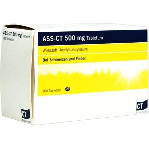 ASS - CT 500mg Tabletten, 100 ST