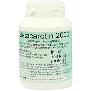 Betacarotin 2000, 100 ST