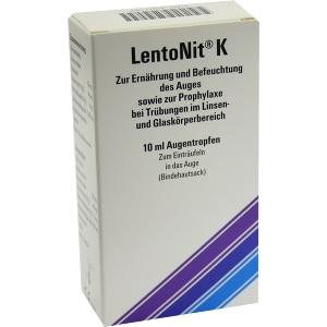 Lento Nit K Augentropfen, 10 ML