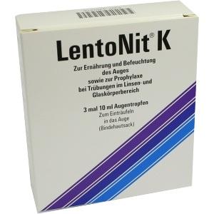 Lento Nit K Augentropfen, 3x10 ML