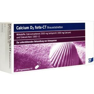 Calcium D3 forte - CT Brausetabletten, 40 ST