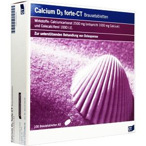 Calcium D3 forte - CT Brausetabletten, 100 ST