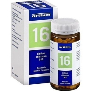 Biochemie Orthim NR16 Lithium chloratum D12, 400 ST