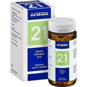 Biochemie Orthim NR21 Zincum chloratum D12, 400 ST