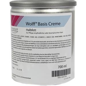 WOLFF BASIS CREME HALBFETT, 700 G