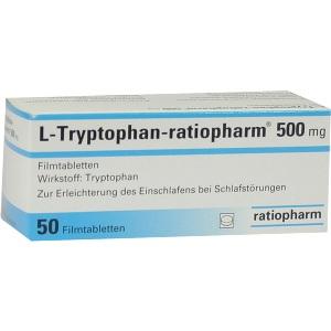 L-Tryptophan-ratiopharm 500mg, 50 ST