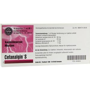 Cefanalgin S, 10x1 ML