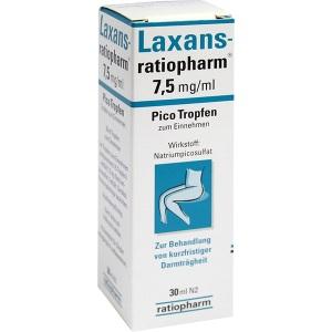 Laxans-ratiopharm 7.5mg/ml Pico Tropfen, 30 ML