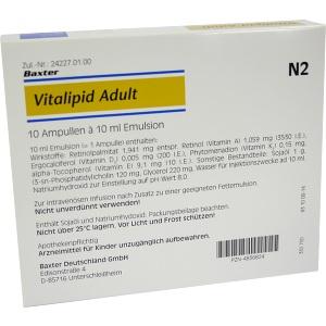 VITALIPID ADULT, 10x10 ML