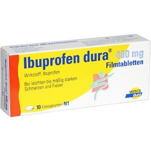 Ibuprofen dura 400mg Filmtabletten, 10 ST