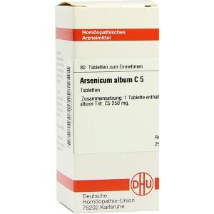 ARSENICUM ALB C 5, 80 ST