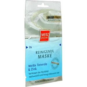 Merz Spezial reinigende Maske weiße Tonerde&Zink, 2X7.5 ML