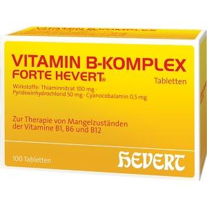 Vitamin B-Komplex forte Hevert, 100 ST