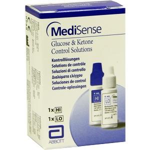 MediSense Kontrolllösungen Glucose + Ketone H/L, 2 FL