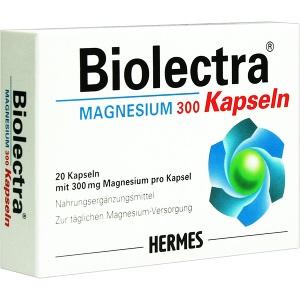 Biolectra Magnesium 300 Kapseln, 20 ST