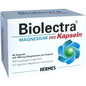 Biolectra Magnesium 300 Kapseln, 40 ST