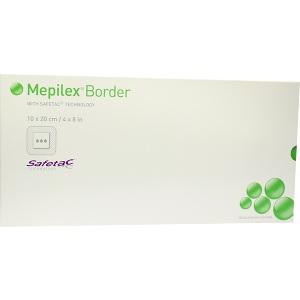 Mepilex Border Verband 10x20cm, 5 ST