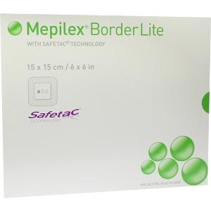 Mepilex Border Lite Verband 15x15cm steril, 5 ST