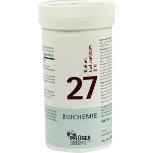 Biochemie Pflüger Nr. 27 Kalium bichromicum D 6, 400 ST
