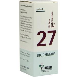 Biochemie Pflüger Nr. 27 Kalium bichromicum D 6, 100 ST