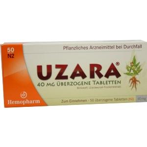 UZARA 40mg überzogene Tabletten, 50 ST