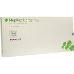 Mepilex Border Ag 10x20cm, 5 ST
