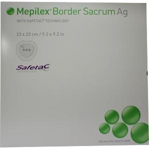 Mepilex Border Sacrum AG 23x23cm, 5 ST