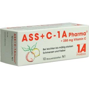 ASS + C - 1 A Pharma, 10 ST