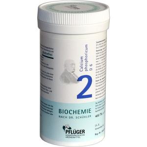 Biochemie Pflüger Nr. 2 Calcium phosphoricum D 6, 400 ST