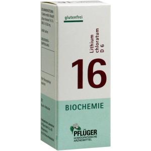 Biochemie Pflüger Nr. 16 Lithium chloratum D 6, 100 ST