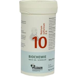 Biochemie Pflüger Nr. 10 Natrium sulfuricum D 6, 100 G