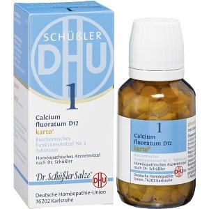 Biochemie DHU 1 Calcium fluoratum D12 Karto, 200 ST
