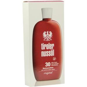 Tiroler Nussöl original Sonnenmilch wasserf.LSF 30, 150 ML